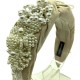 retro fashion pearl fringe fabric headband retro fashion pearl fringe fabric headband