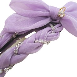 Bow Knot Braided Hairpin