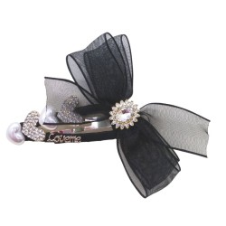 Bow Knot Love Pearl Single Clip Hairpin