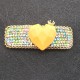 Rhinestone Crown Cordiform Harir Clip Rhinestone Crown Cordiform Harir Clip