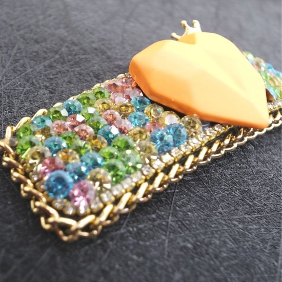 Rhinestone Crown Cordiform Harir Clip Rhinestone Crown Cordiform Harir Clip