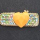 Rhinestone Crown Cordiform Harir Clip Rhinestone Crown Cordiform Harir Clip